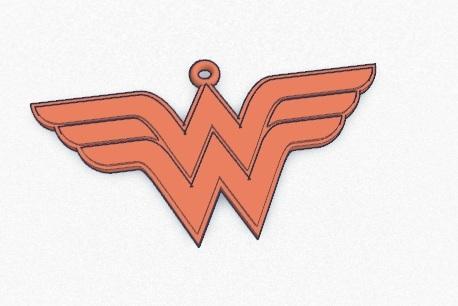 Wonder woman keychain