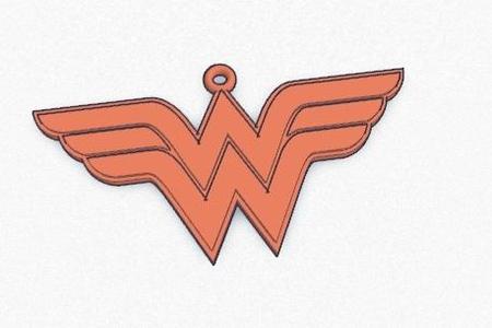 Wonder woman keychain