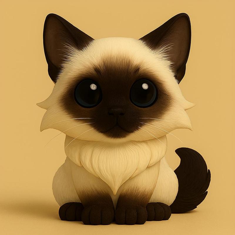 Siamese Chibi Guardian of the Siamese Kingdom