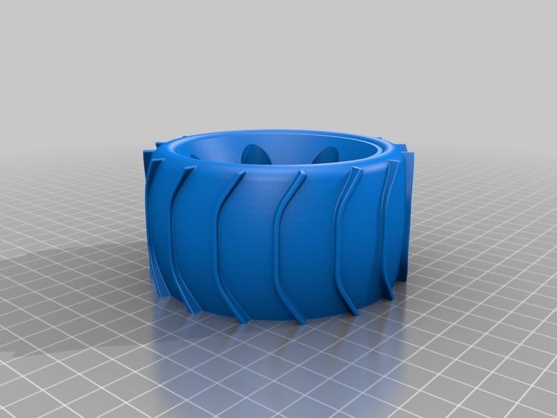 Set of 95mm NoS (No Screws) Low profile RC-tires - OpenRC + others