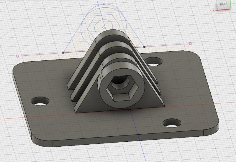 GoPro Mount For Peon 230