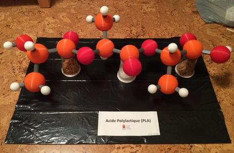Giant PLA Molecule, made from PLA