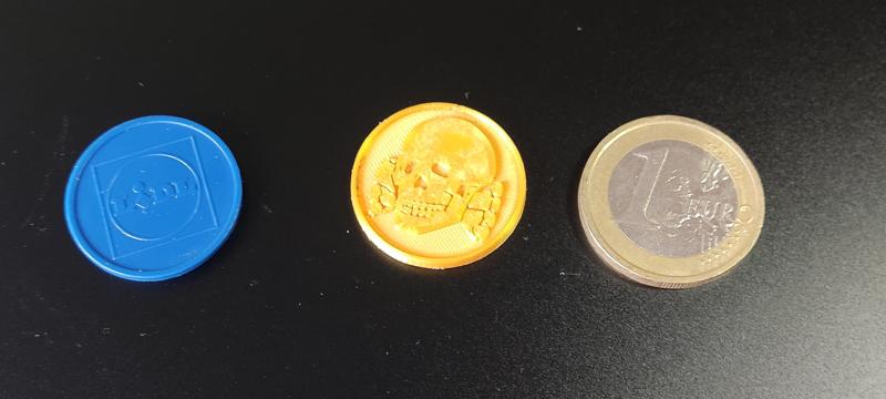 Totenkoph shopping cart coin