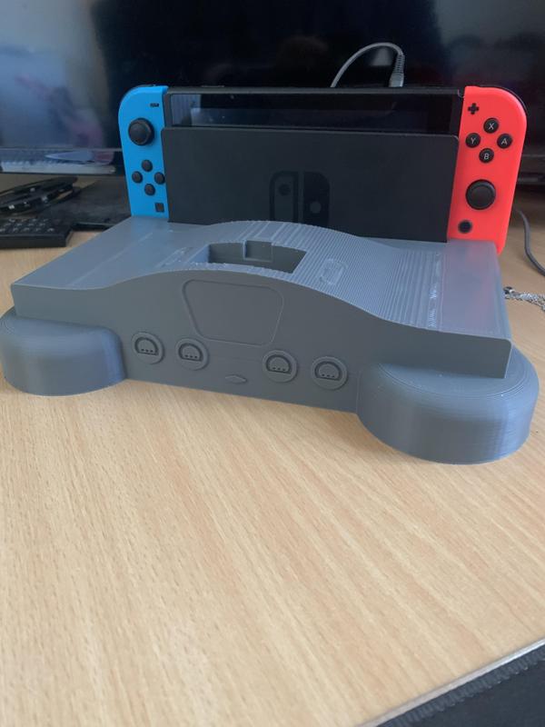 Nintendo 64-Inspired Nintendo Switch Housing Holds 10 Games