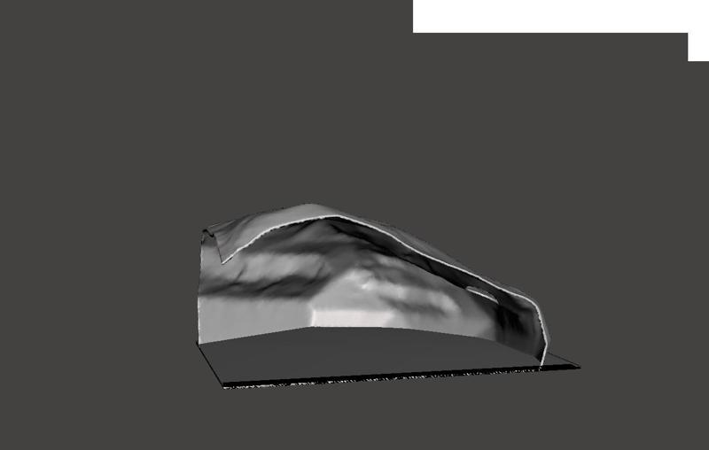 Corner fish cave aquarium