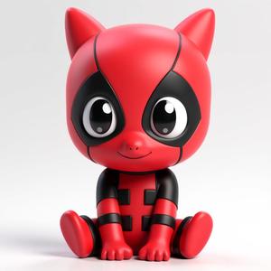 Deadpool kitty piggy bank