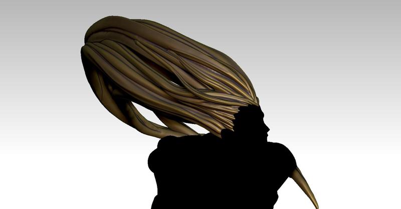 3D HAIR STYLE FOR MAN