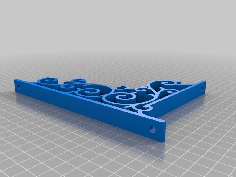 Scroll Iron Style Garden Hanger