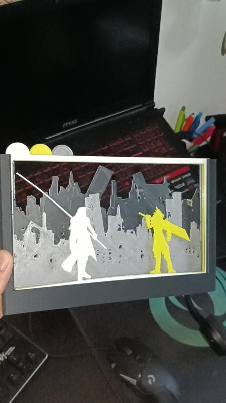 FF7 Diorama (Final Fantasy VII)