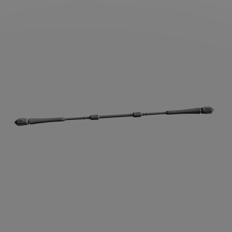 Aerith Fullmetal Rod Final Fantasy 7 FF7