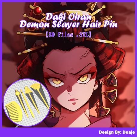 Daki Hair Pin - Kimetsu no Yaiba - Demon Slayer
