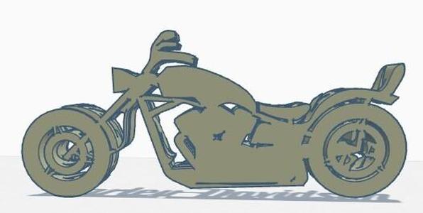 Harley Davidson Motorcycle Desk Display