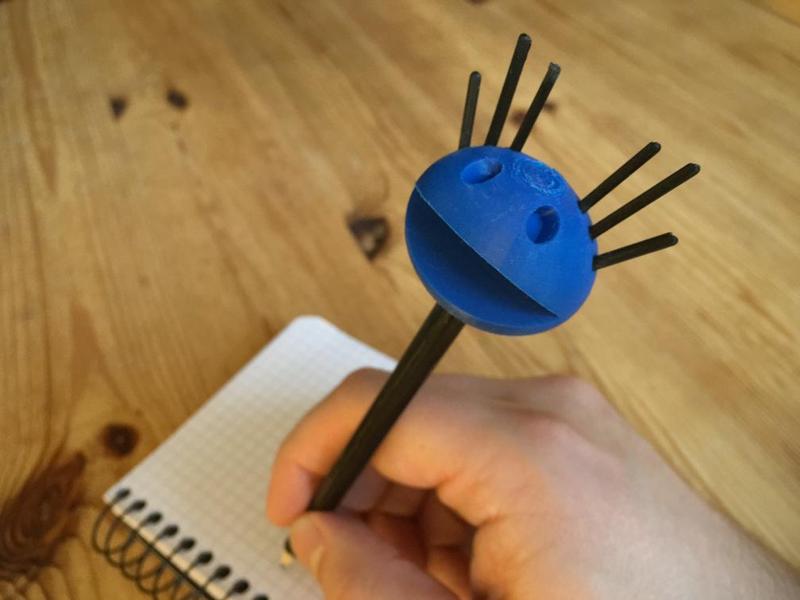 Pouic Pencil Topper (incl. Tutorial)
