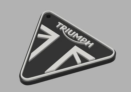 triumph key ring