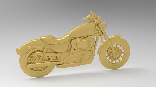 Motorcycle 3D-print model file