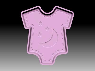 BABY CLOTHES BATH BOMB MOLD