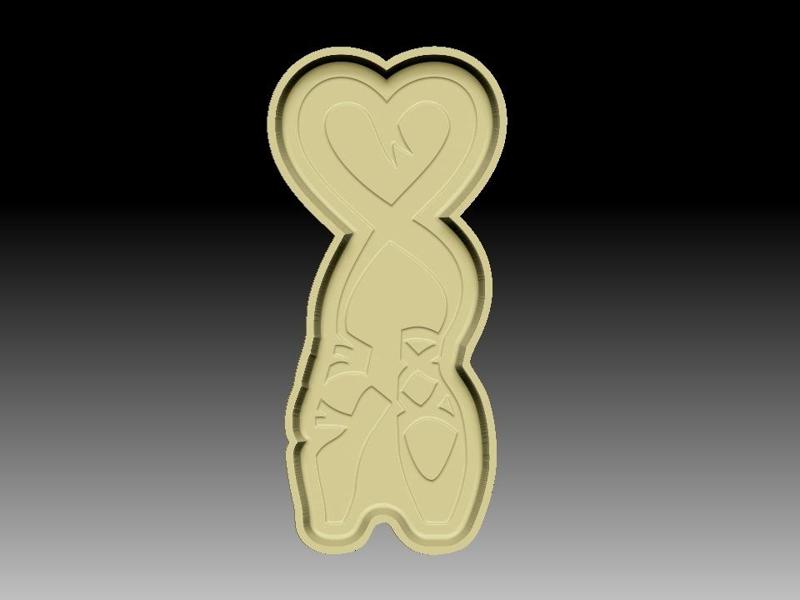 BALLET LOVE BATH BOMB MOLD