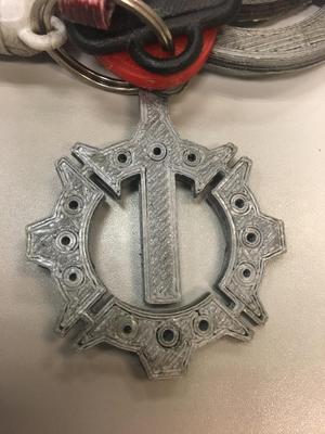 Torqued Keychain