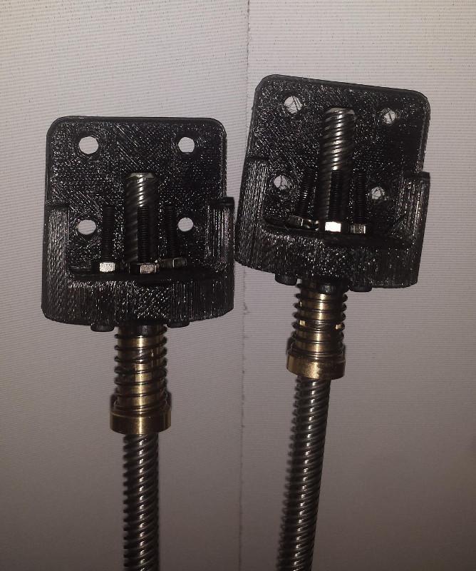 Taz 4 Z Nut Mount for T8 Leadscrew