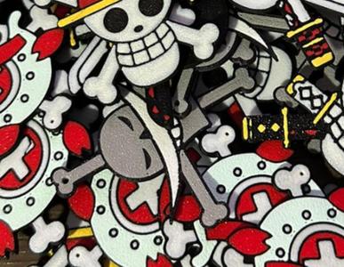 Llavero Jolly Rogers Shirohige