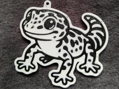 Geko keychain