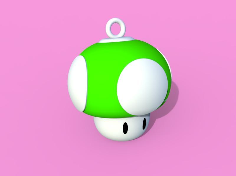 1UP Toad Mushroom