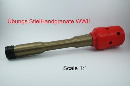 Exercise grenade (Ubungs) WWII