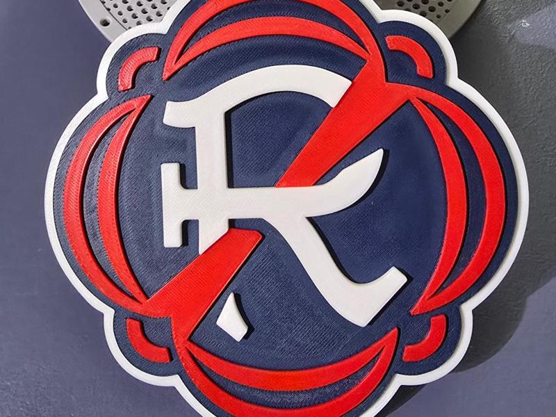 MLS NEW ENGLAND REVOLUTION 3D Logo v2 180MM series