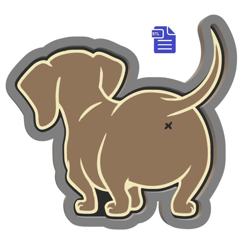 1pc Sausage Dog Mold