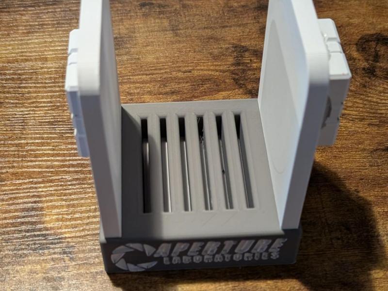 Portal Themed Coaster Holder