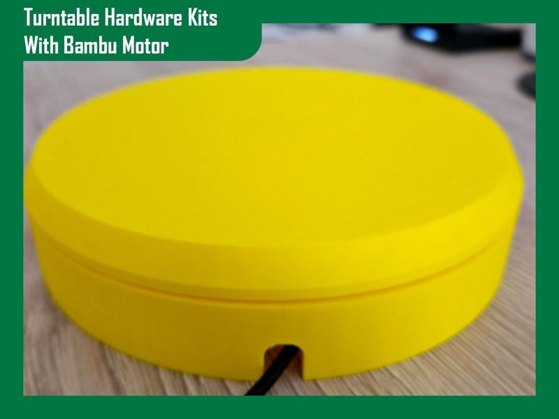 Motorized Turntable / motorisierter Plattenteller