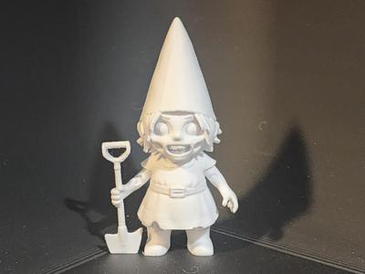 Garden Gnome Zombie Female