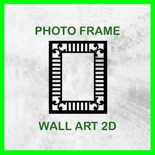 PHOTO FRAME WALL ART 2D