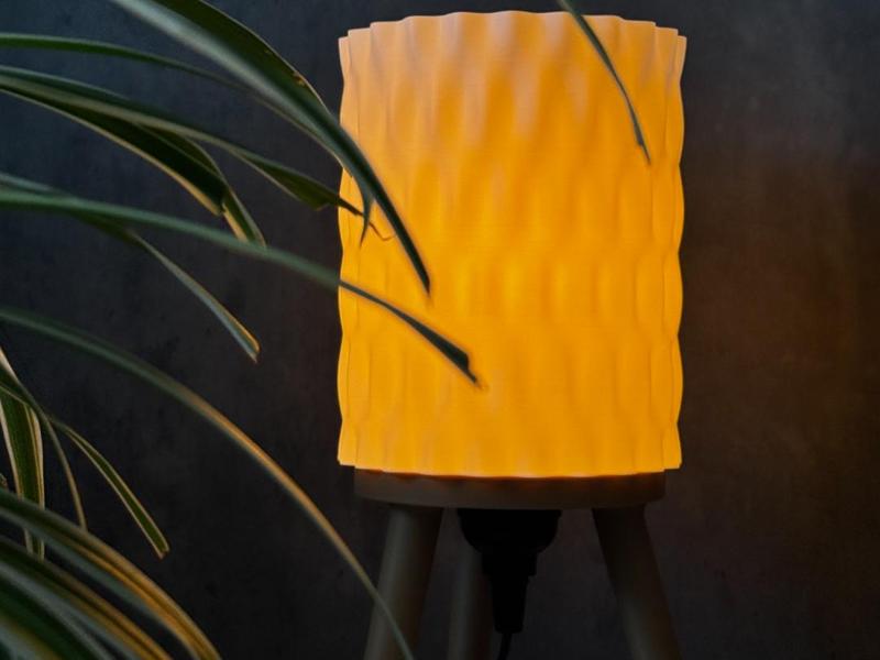 Light Wave - 3D Minimalist Lamp
