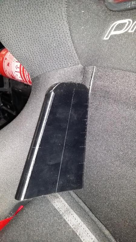 Racing Seat Side Pad/Inlet / Schalensitz Seitenpolster