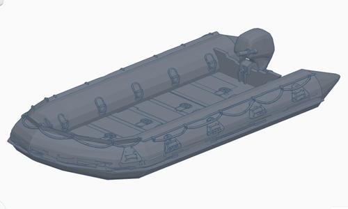 Zodiac airboat 1/35 or 1/48