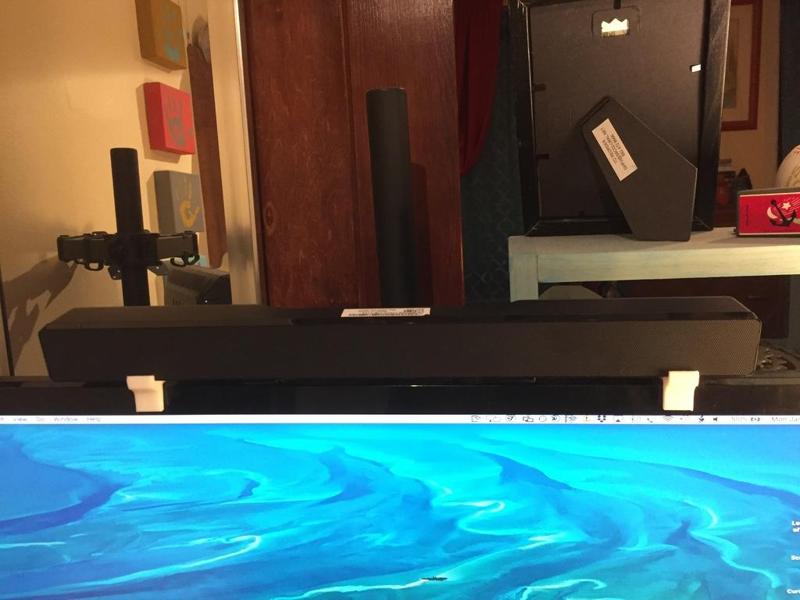 Sound Bar Clip - Dell Sound Bar to AcerK272HUL