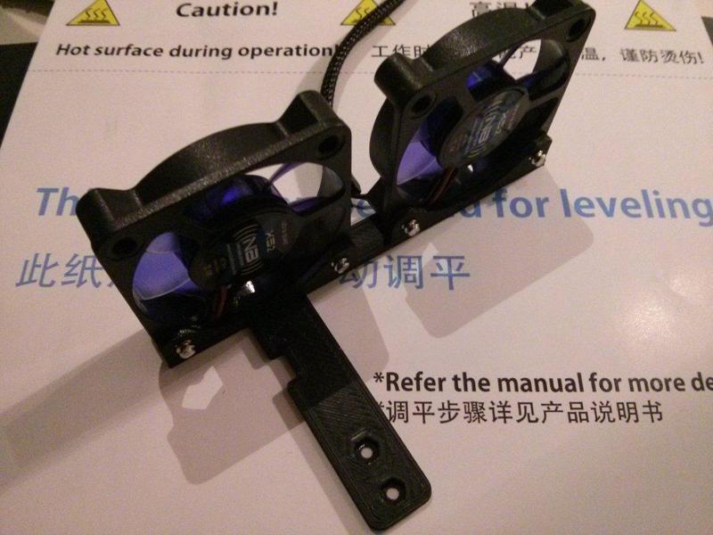 Anycubic i3 Mega stepper-fan holder