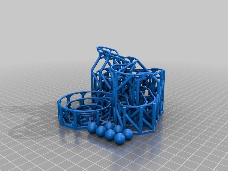 Rolling Ball Sculpture - Philippians 3:13,14 Marble Run Machine