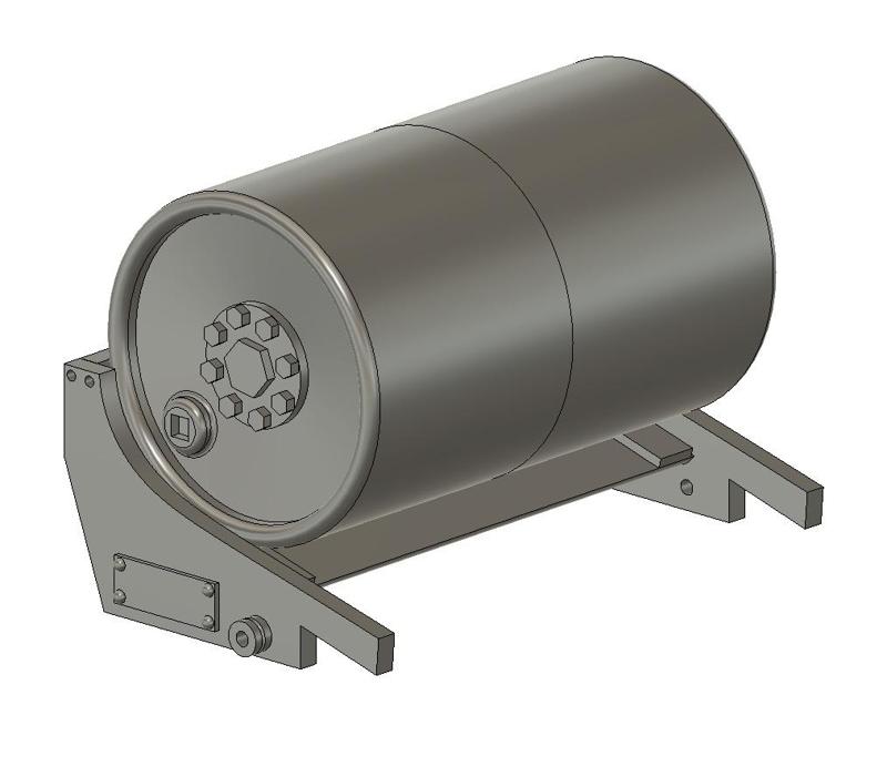 Vosper MTB 234 Torpedo Boat Scale Model - Depth Charge