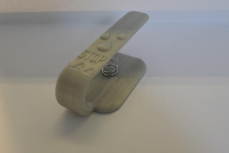 saving water STOP water closet