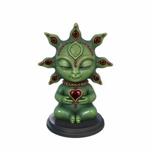 Heart of the Sun - 3D Printable Alien Enlightenment Idol