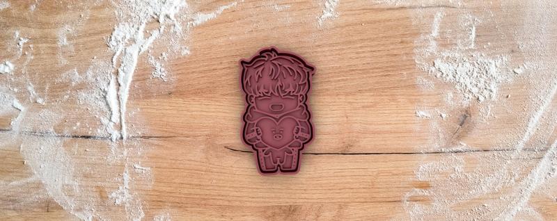 Tata cookie cutter from BTS