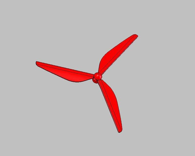 Hélice 3 / 4 / 6 pales - Propeller 3 / 4 / 6 blades