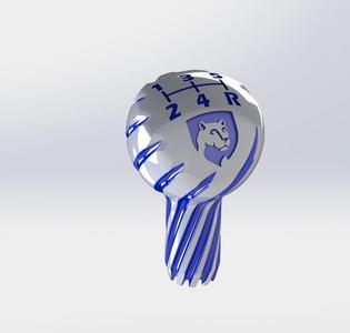 Penn State Swirl Gear Shift Knob