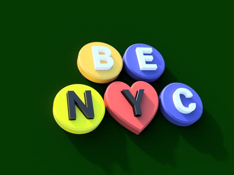 A Magnetic Puzzle set for New York City subculture. 