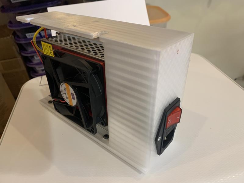 Power Supply Case 20x20 Extrusion S-200-24 Laser ACRO OpenBuilds