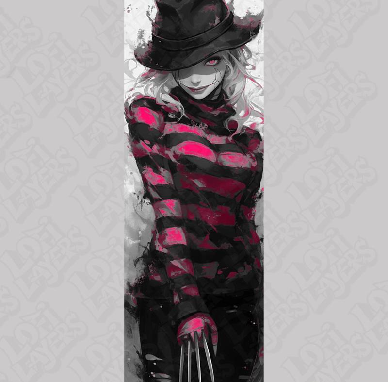 Barbie Freddy Krueger Bookmark (Fan Art-Sized)