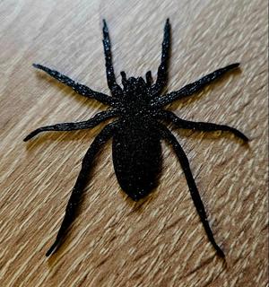 Small spider as Halloween decoration