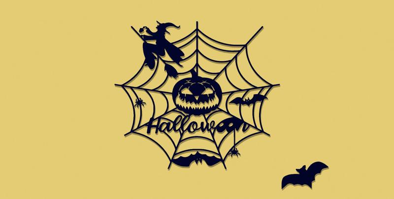 HALLOWEEN WALL ART - 2D